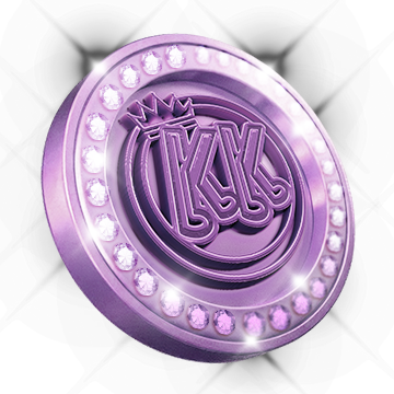 Titanium VIP tier icon with diamond.